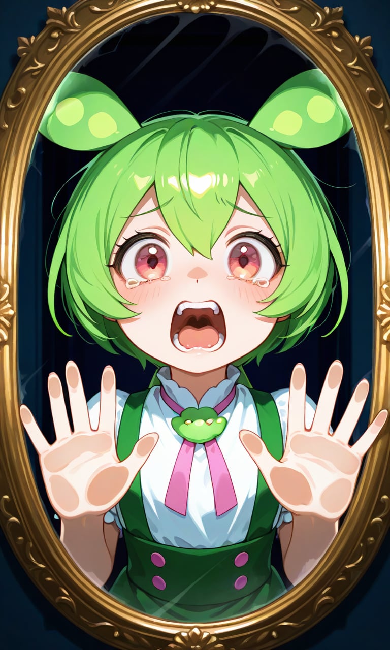 鏡の中のずんだもん | の人気AIイラスト・グラビア