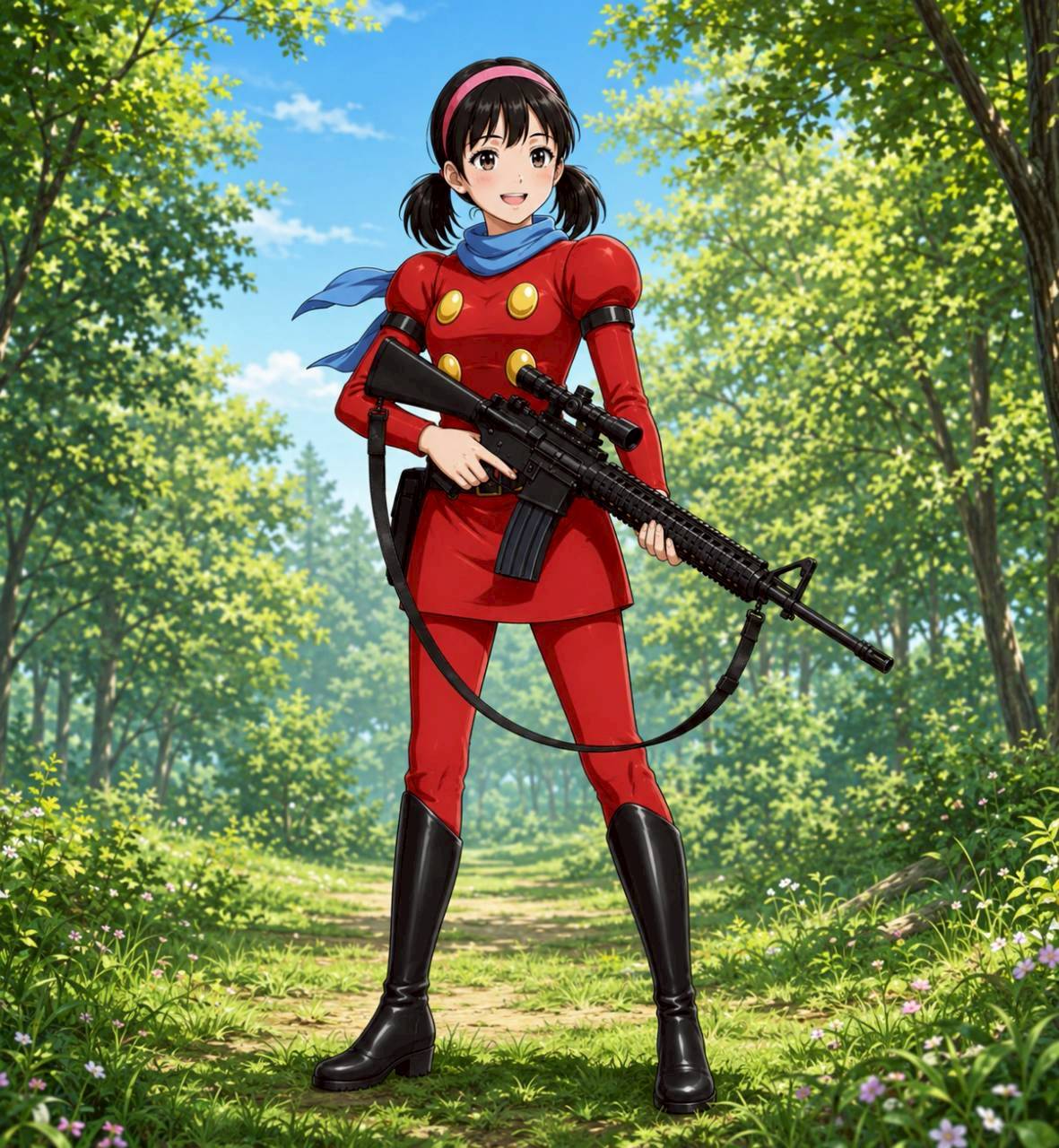 サイボーグの女の子です