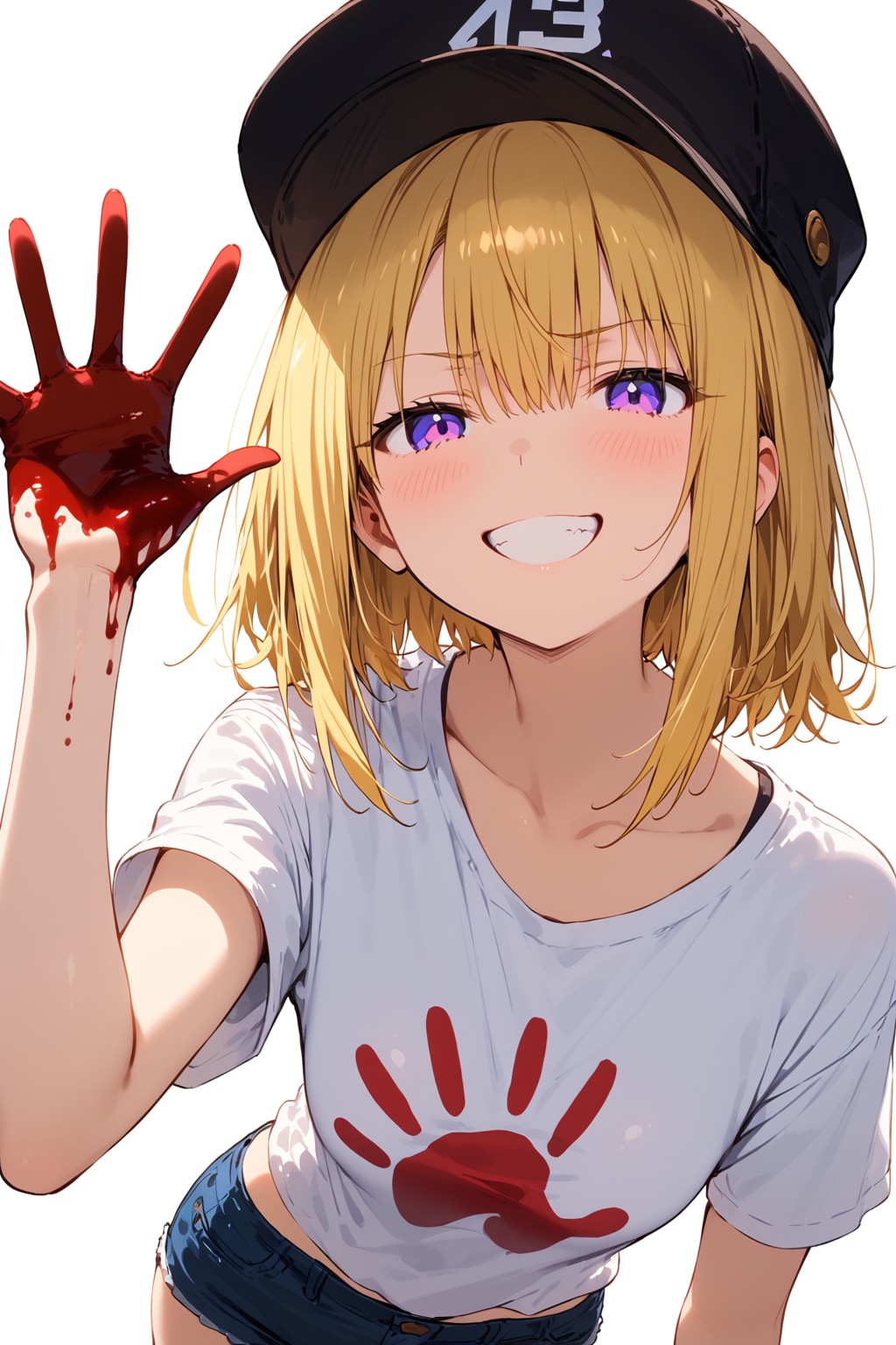 夏のホラーＴシャツ[血]①