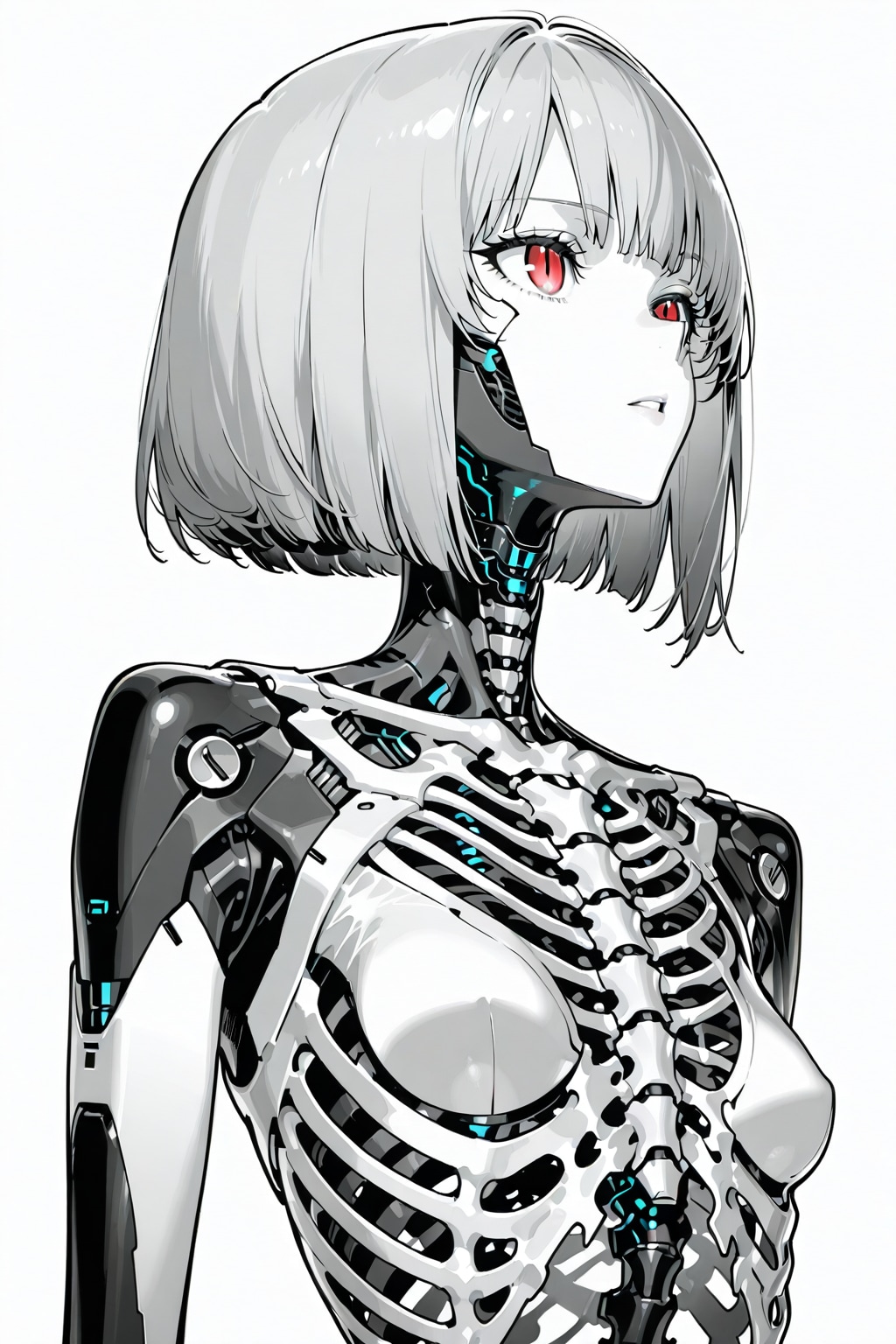 アンドロイド | の人気AIイラスト・グラビア