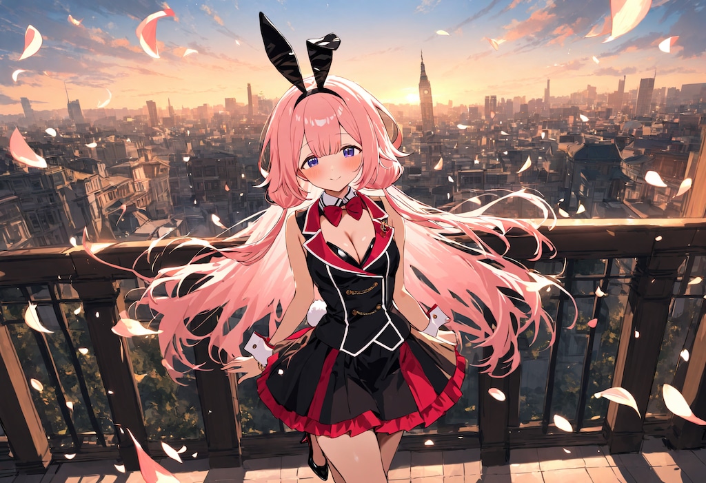 バニーガーデン衣装 - 周防サンゴ / にじさんじ