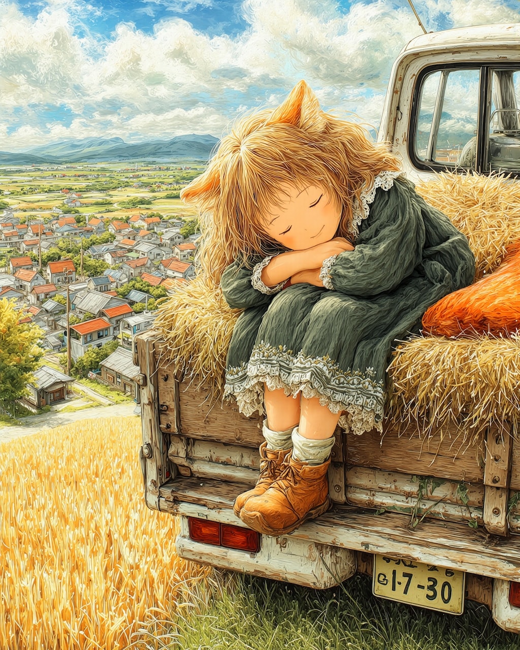 麦畑の午後、夢の途中