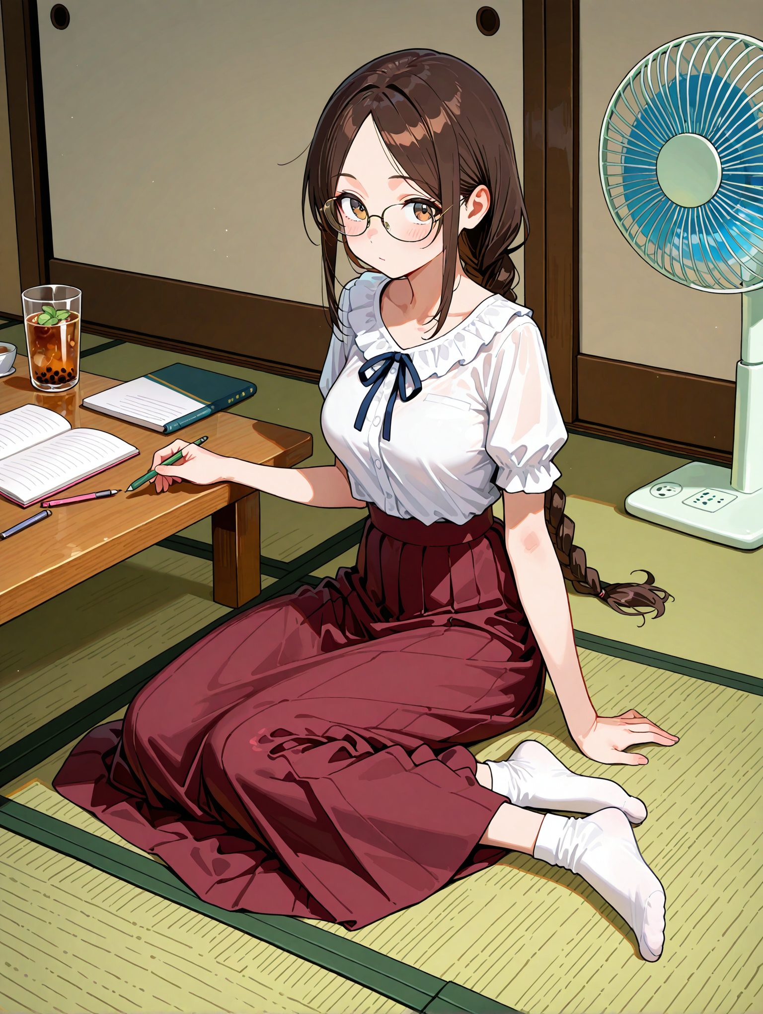 夏の和室 | の人気AIイラスト・グラビア