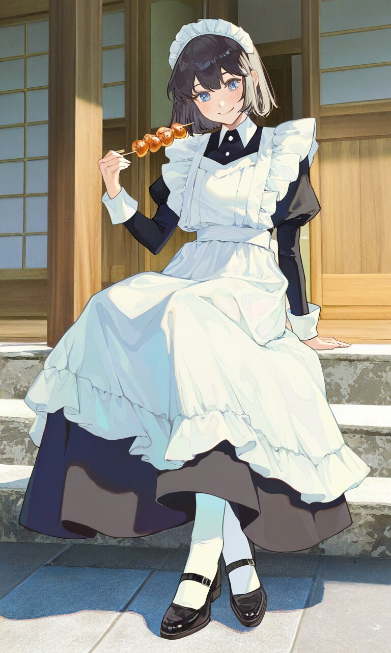 メイドのスズメさん | の人気AIイラスト・グラビア