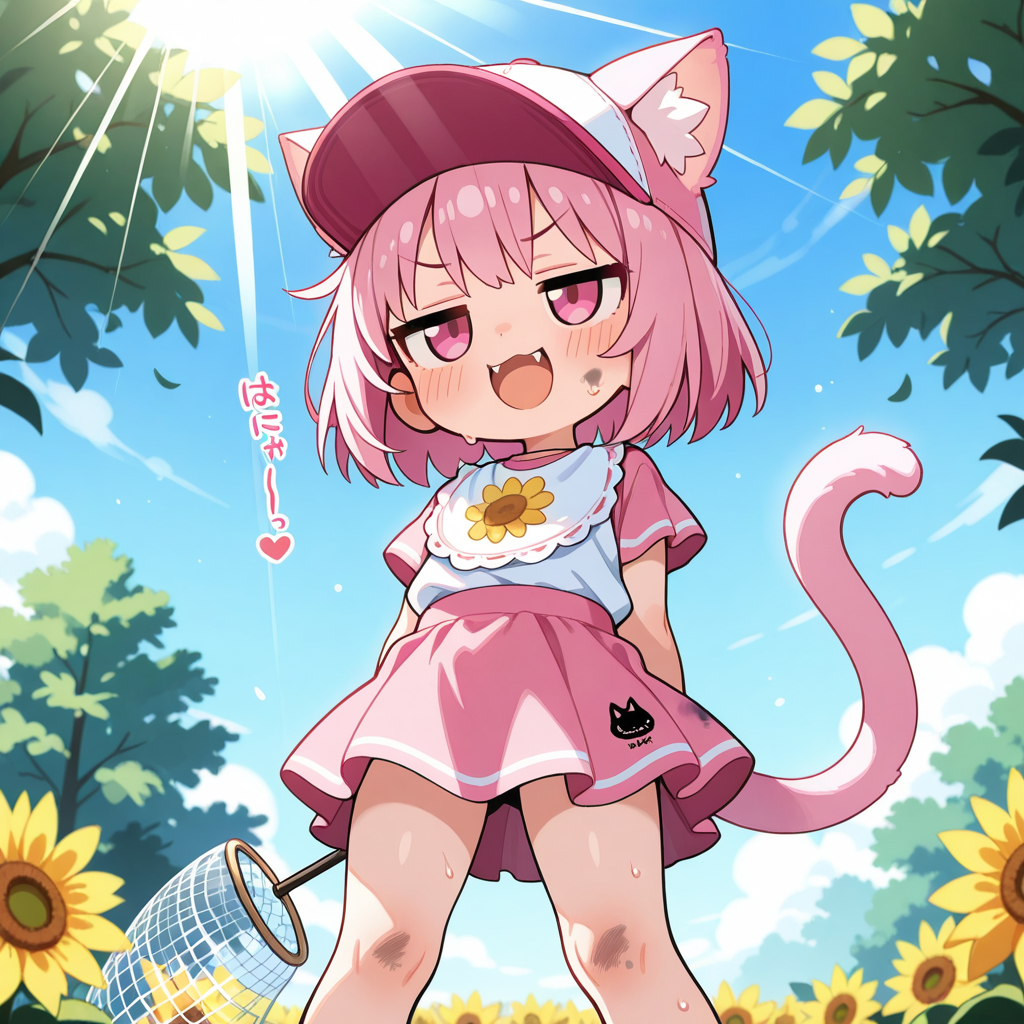 やんちゃなねこちゃんの夏休み