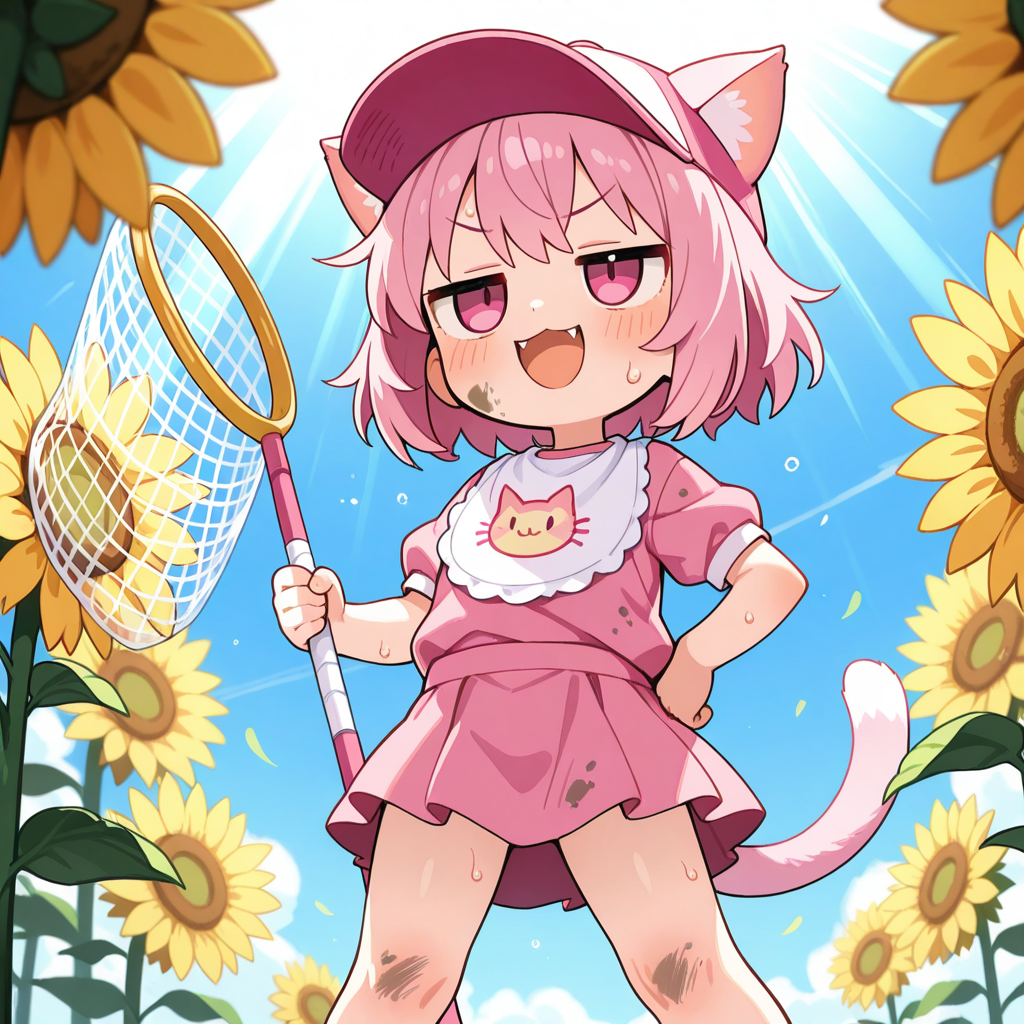 やんちゃなねこちゃんの夏休み