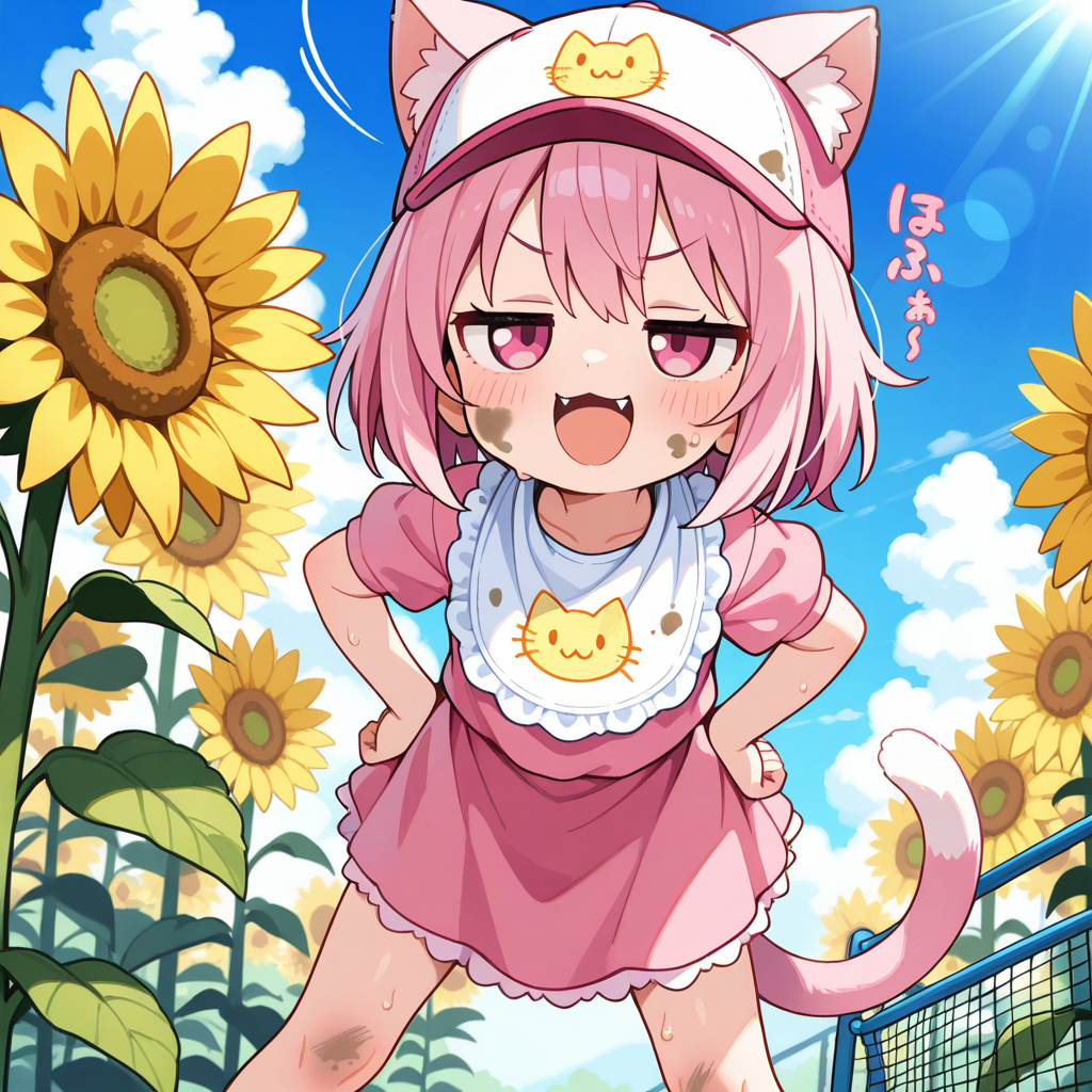 やんちゃなねこちゃんの夏休み