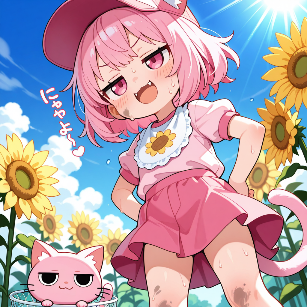 やんちゃなねこちゃんの夏休み