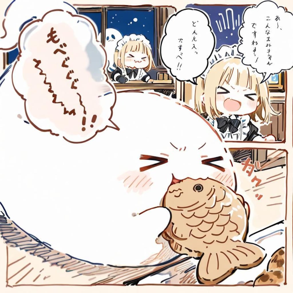 ( >ω<)鯛焼きは摩訶不思議言語と共に👻