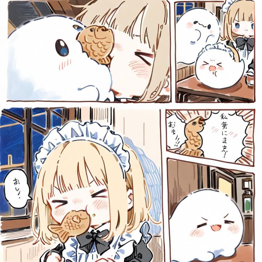 ( >ω<)鯛焼きは摩訶不思議言語と共に👻