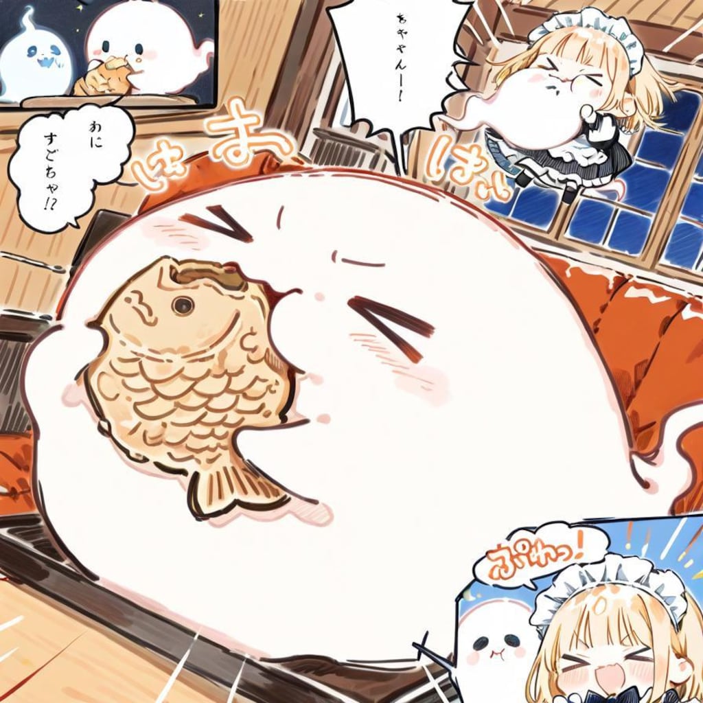 ( >ω<)鯛焼きは摩訶不思議言語と共に👻