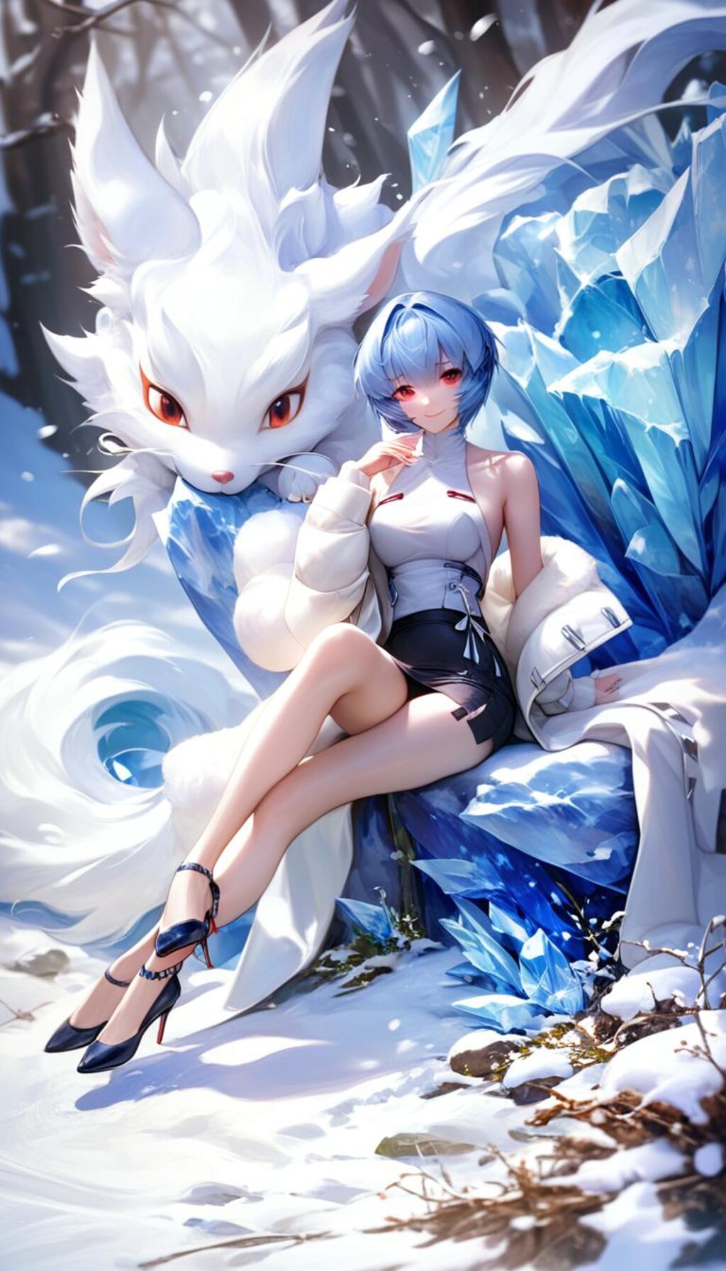 モフモフとレイちゃん
