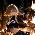 二丁拳銃が似合うボス 6枚目