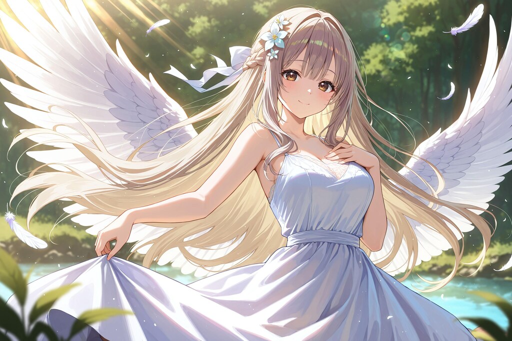 天使さん頑張ります