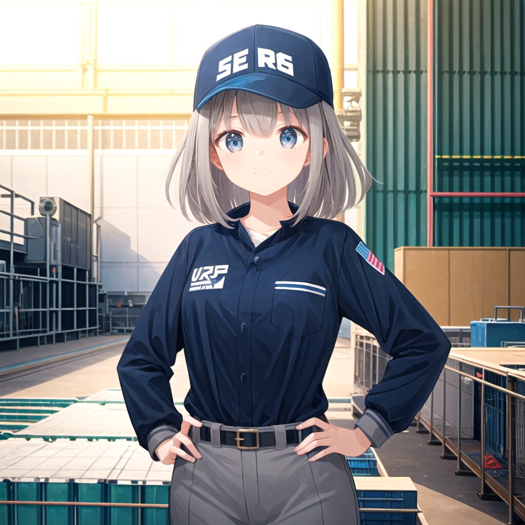 仕事場の彼女