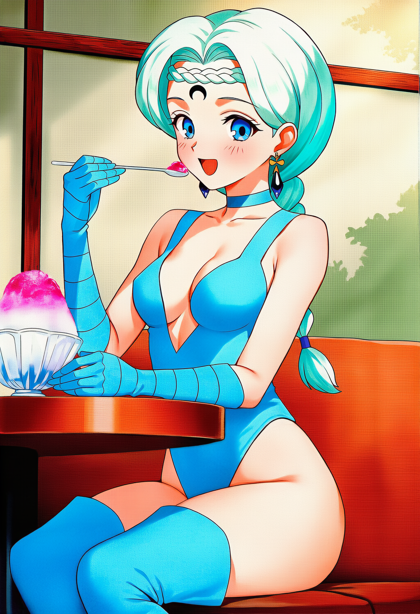 夏を楽しむベルチェ | の人気AIイラスト・グラビア