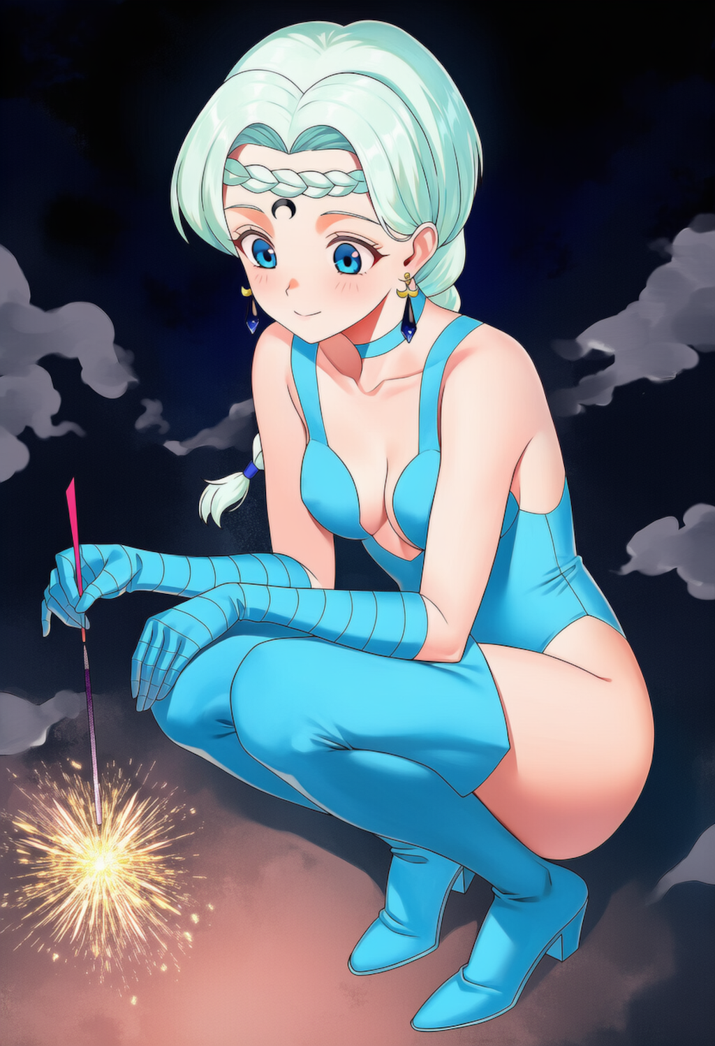 夏を楽しむベルチェ