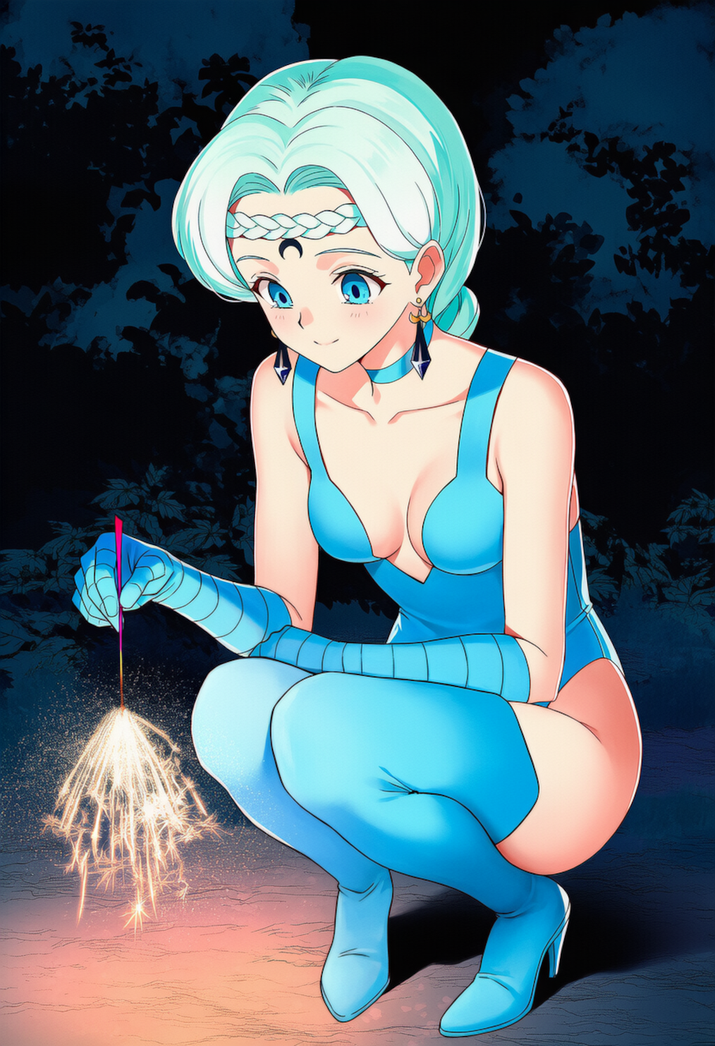 夏を楽しむベルチェ