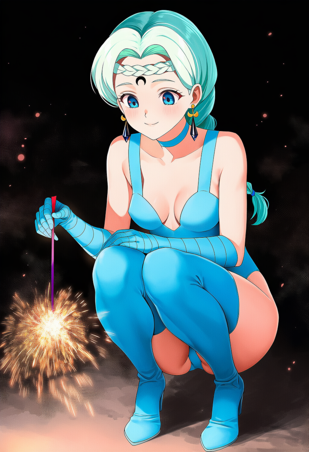 夏を楽しむベルチェ