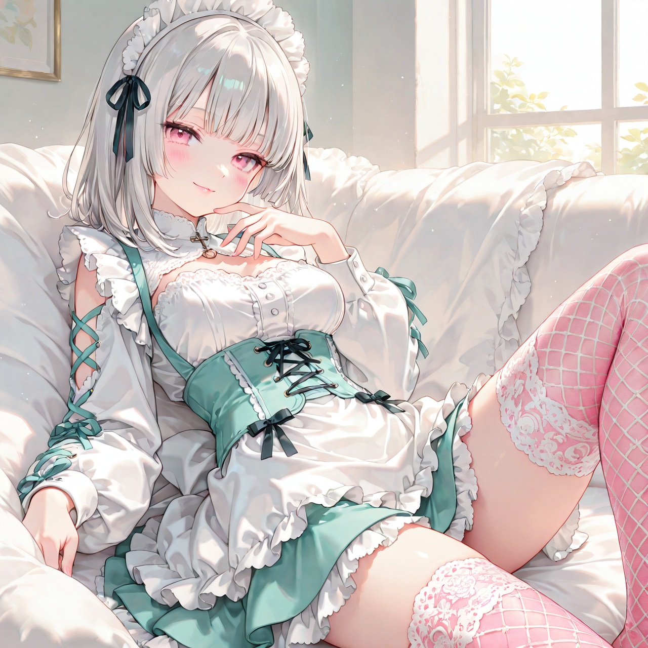 グータラメイドだよ〜 | の人気AIイラスト・グラビア