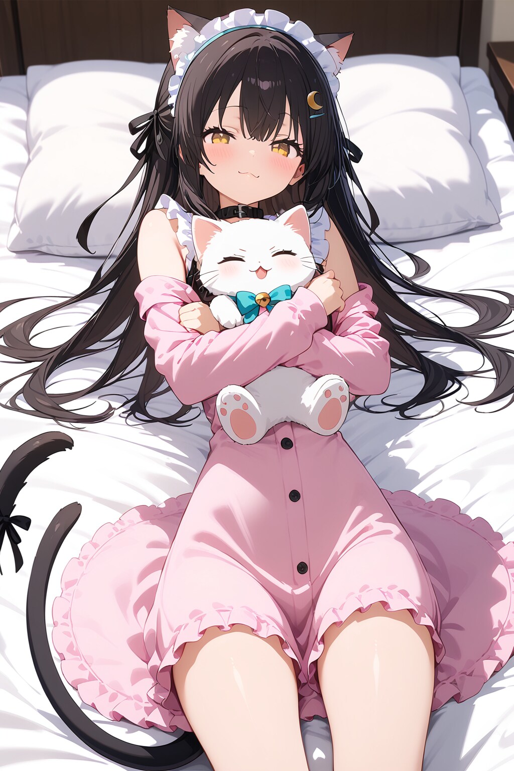 猫耳ちゃんと一緒