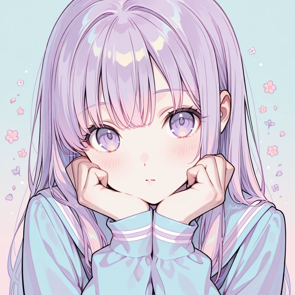 パステル少女