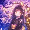 夜桜撫子 2枚目