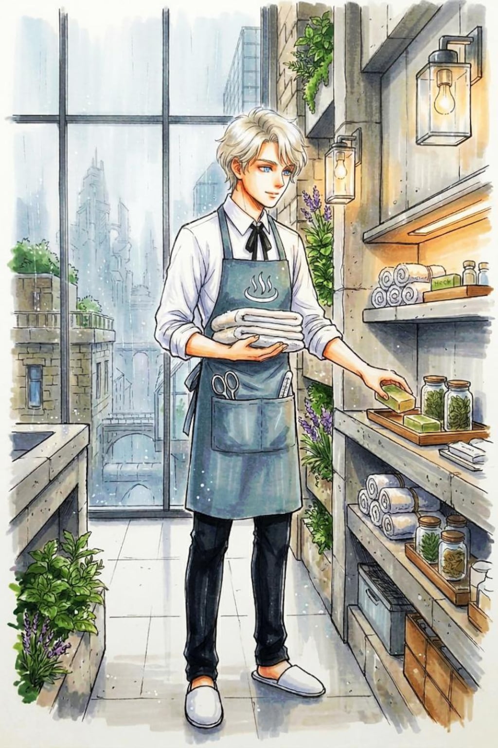 Echoes in the Herbal Steam