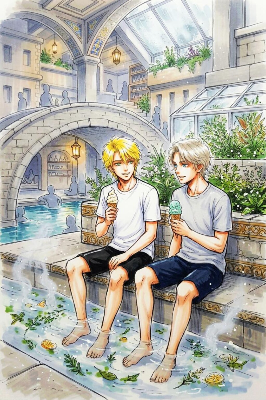 Echoes in the Herbal Steam