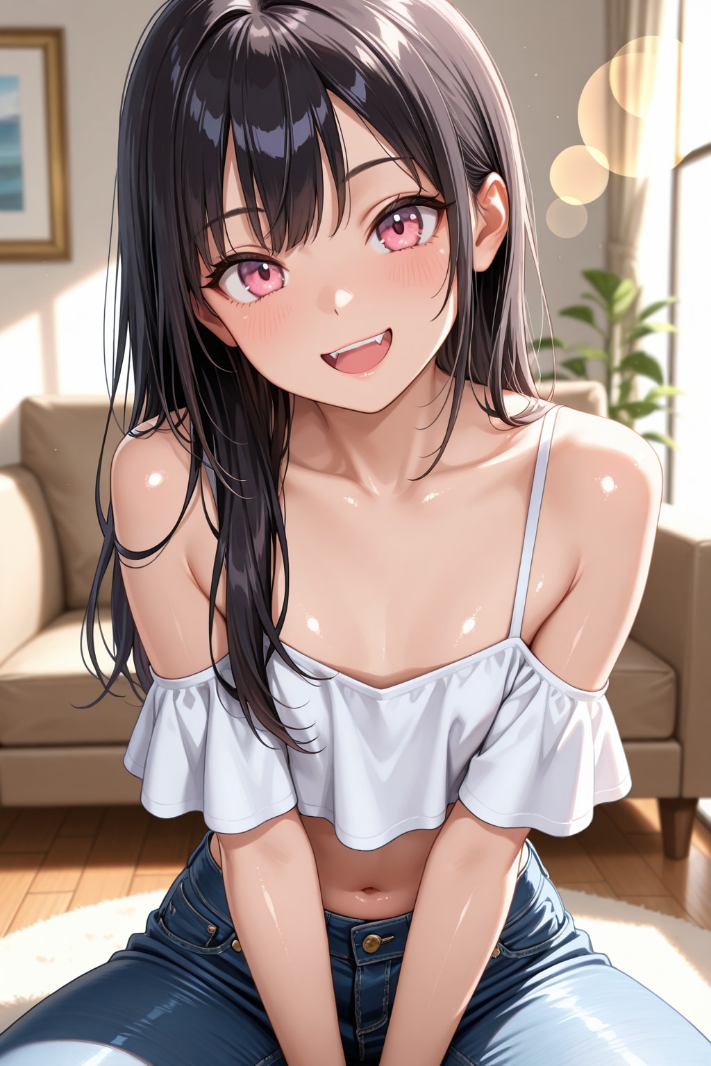 【本日の板野ちゃん】「ぴぃす♪　肩出しでセクシーでしょ♪」