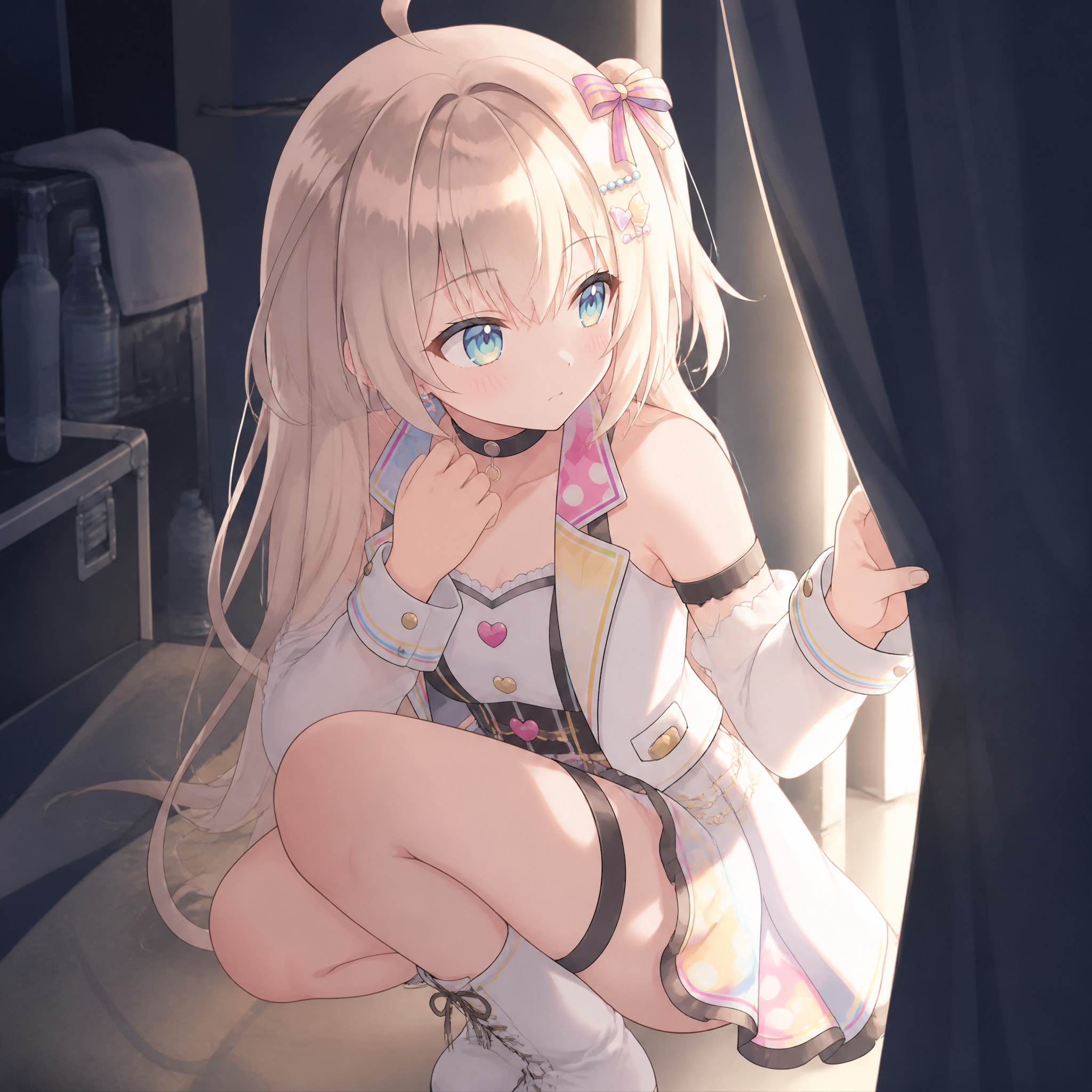 舞台裏（１）３時のアイドル　GPTimages2.0 | の人気AIイラスト・グラビア