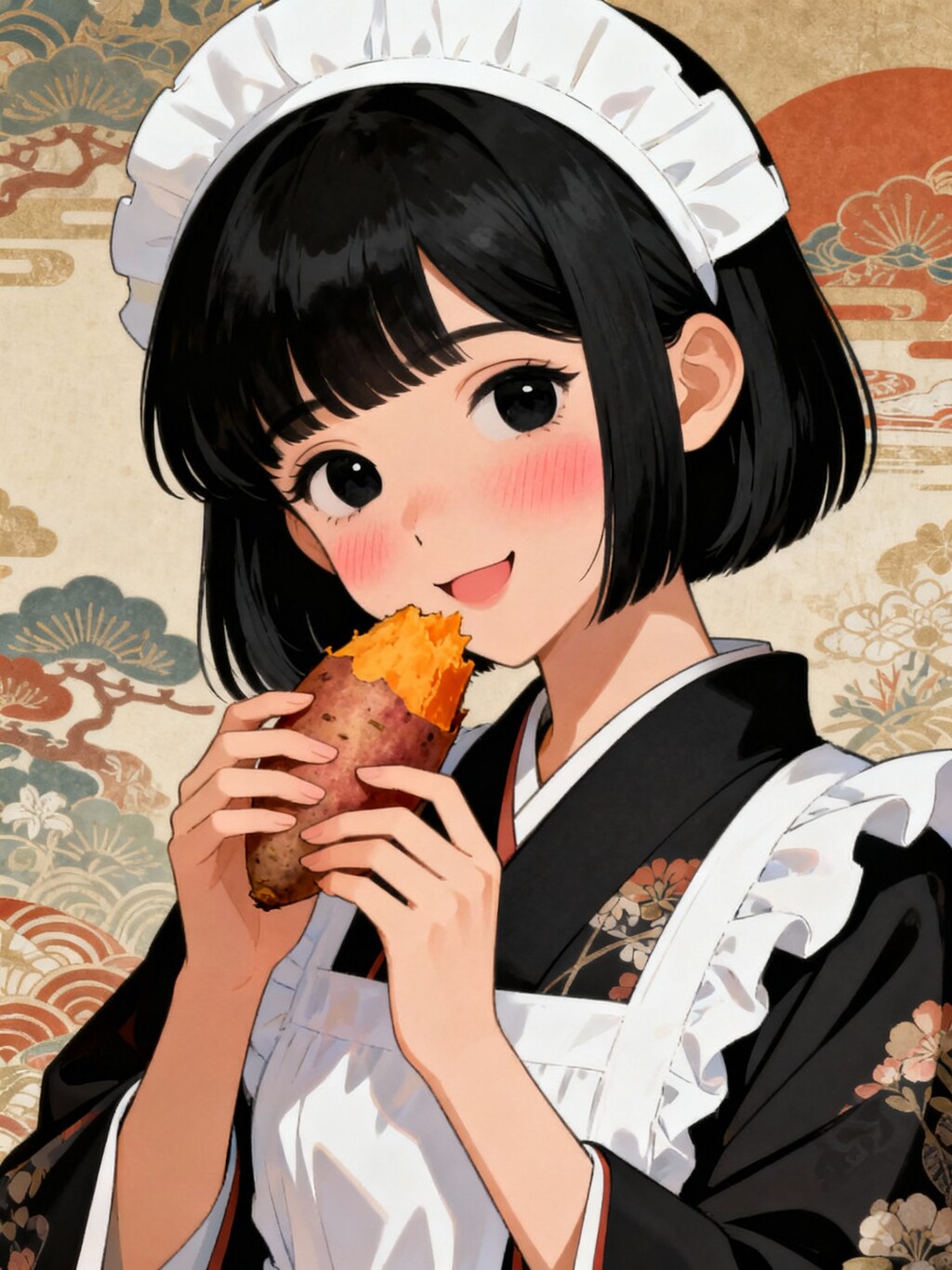 お芋は美味しいどすえ...