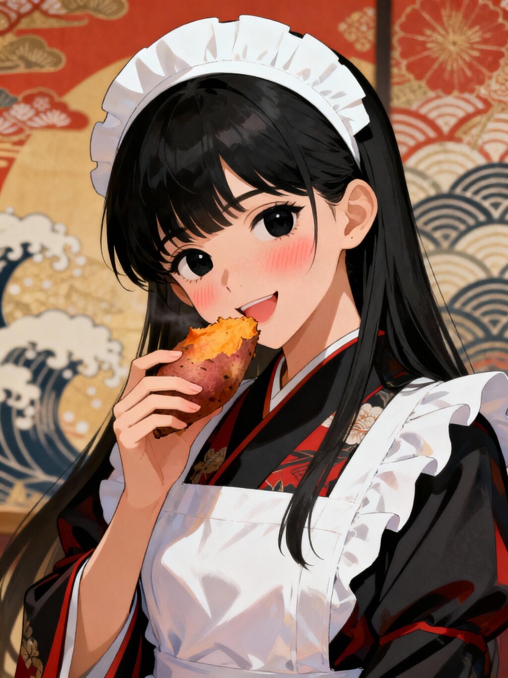 お芋は美味しいどすえ...