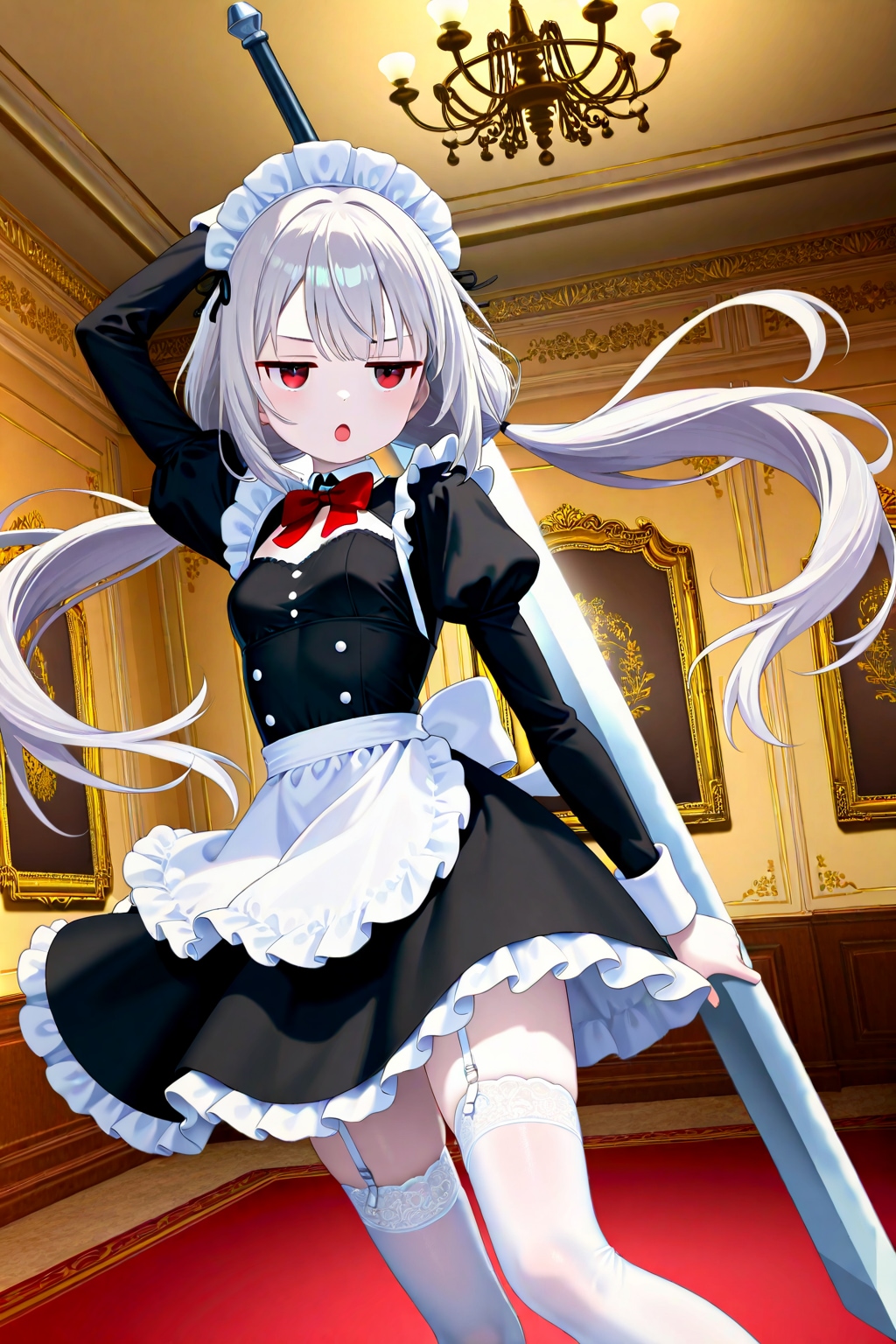 戦うメイドアイちゃん