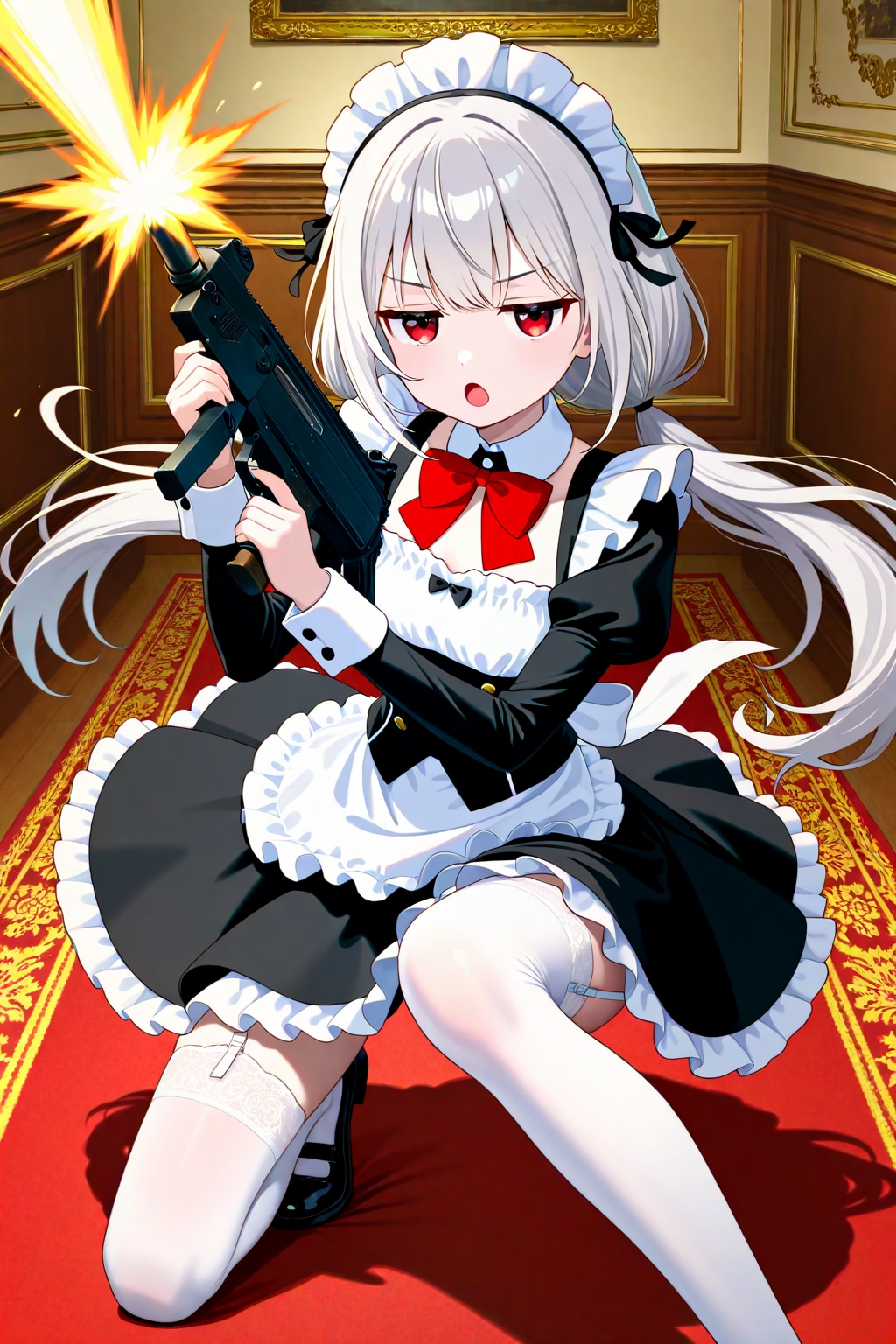 戦うメイドアイちゃん