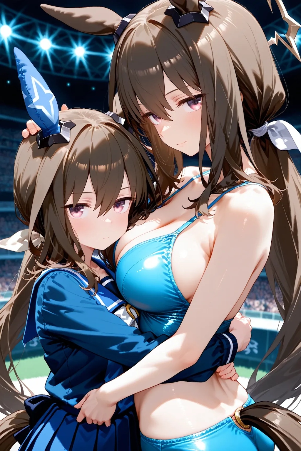 天から見つめる妹ちゃんがいる双子☆