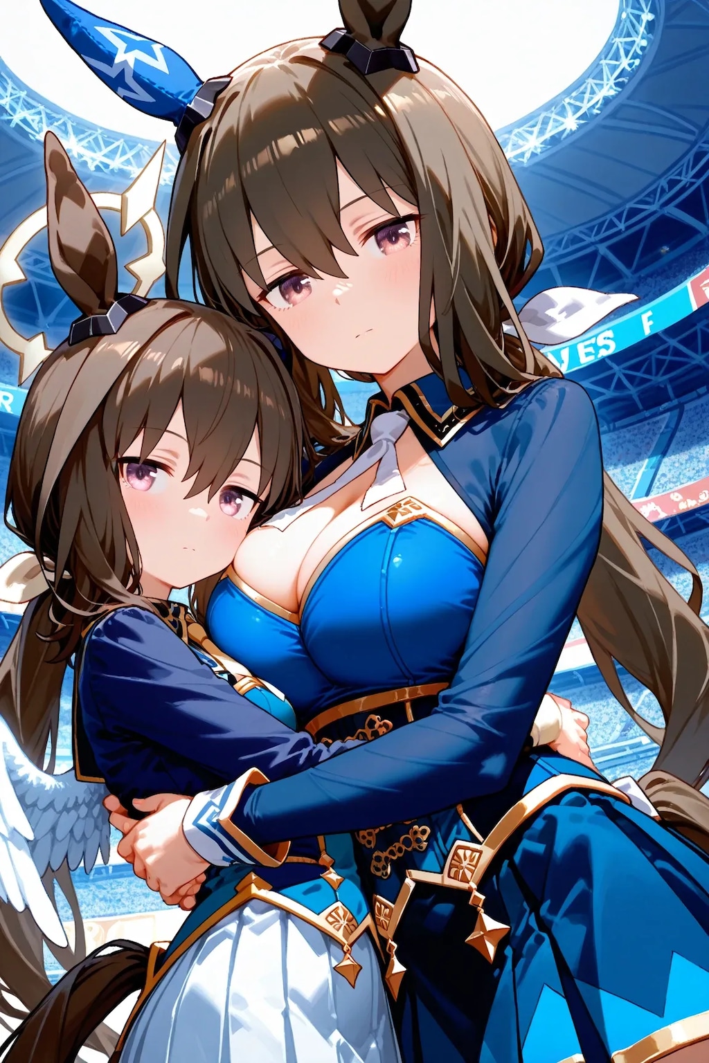 天から見つめる妹ちゃんがいる双子☆