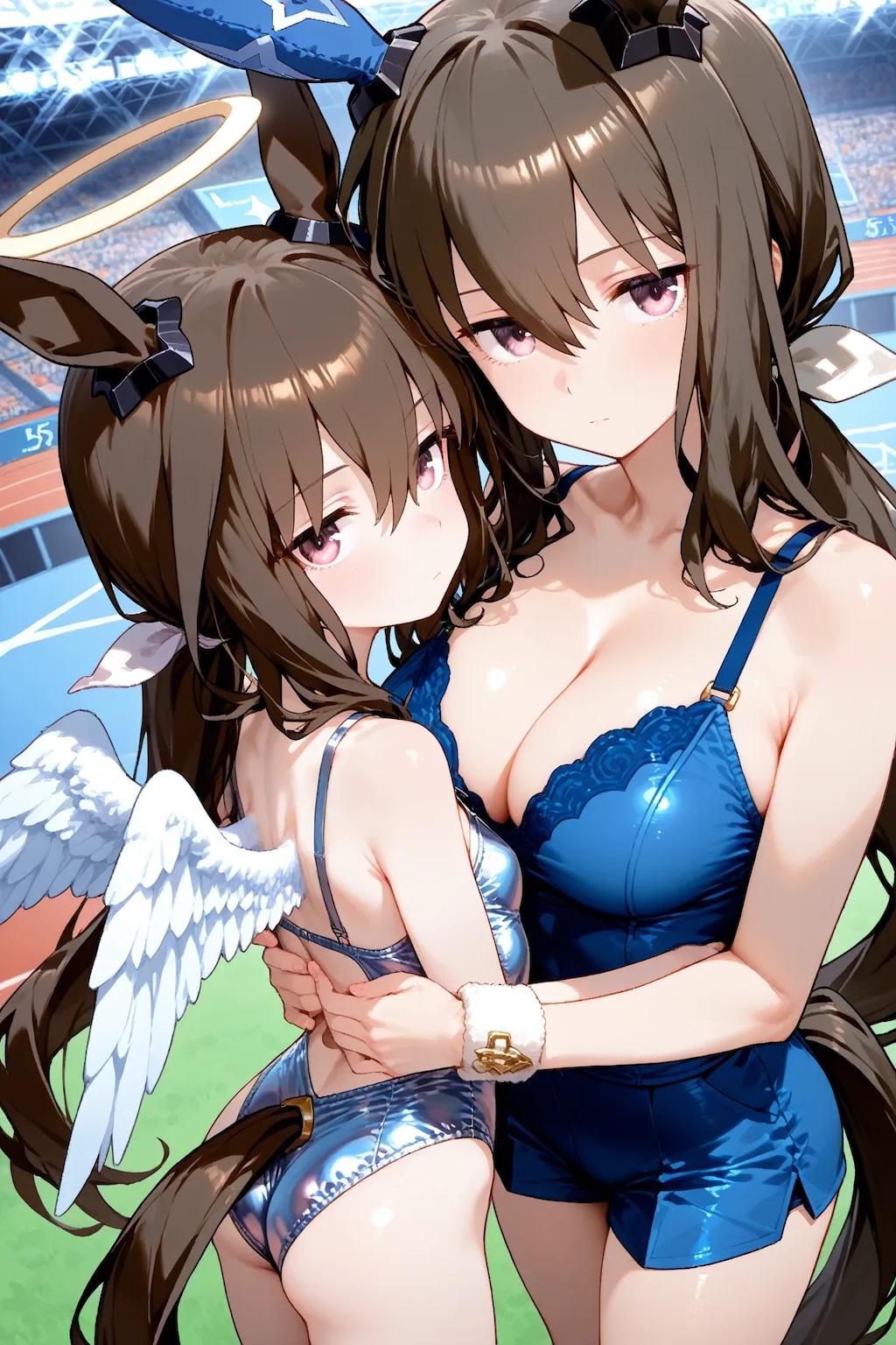 天から見つめる妹ちゃんがいる双子☆