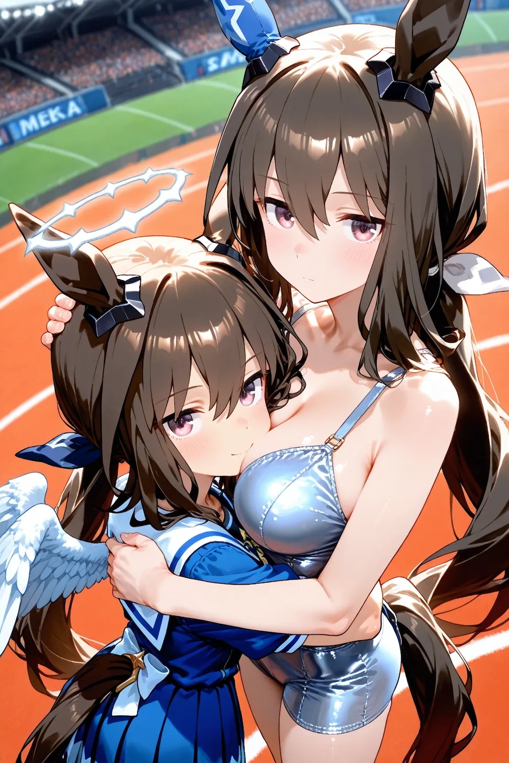 天から見つめる妹ちゃんがいる双子☆