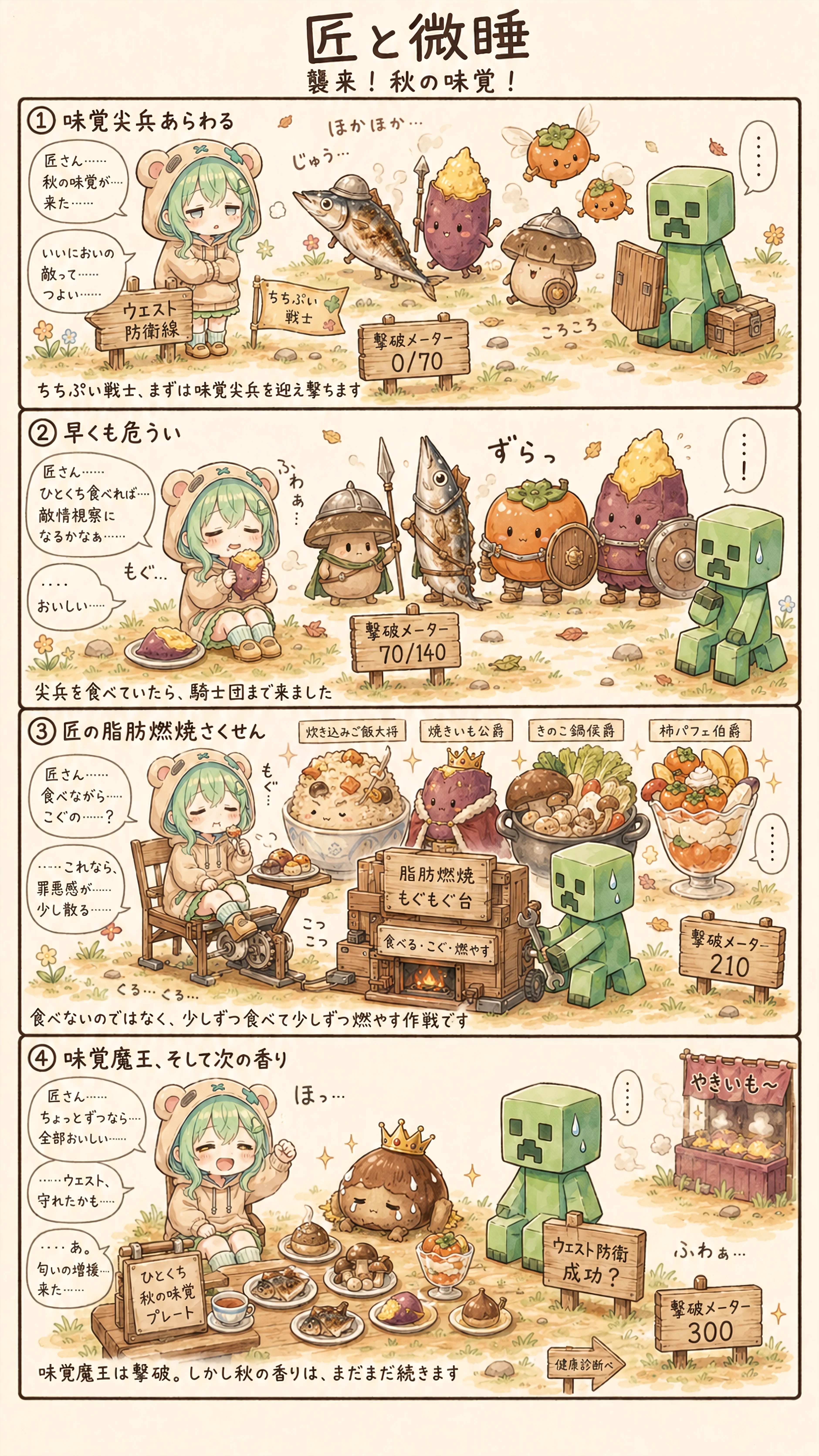The Autumn Appetite Offensive | の人気AIイラスト・グラビア