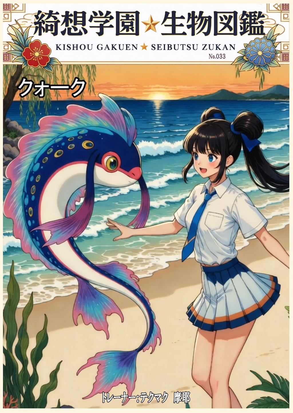 ポケモン風モンスター（綺想学園生物図鑑）その❷