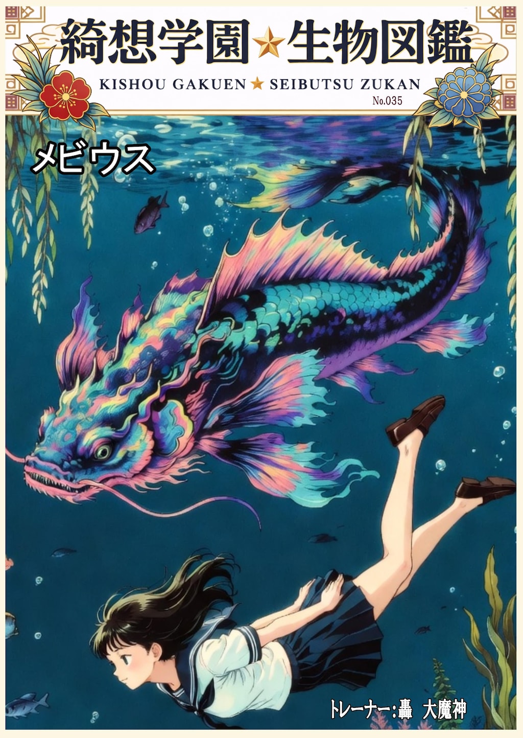 ポケモン風モンスター（綺想学園生物図鑑）その❷