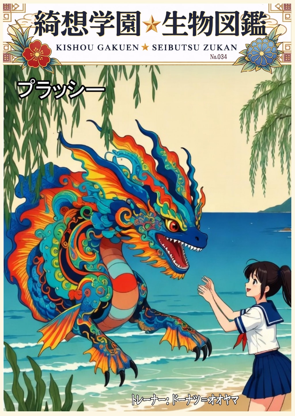 ポケモン風モンスター（綺想学園生物図鑑）その❷