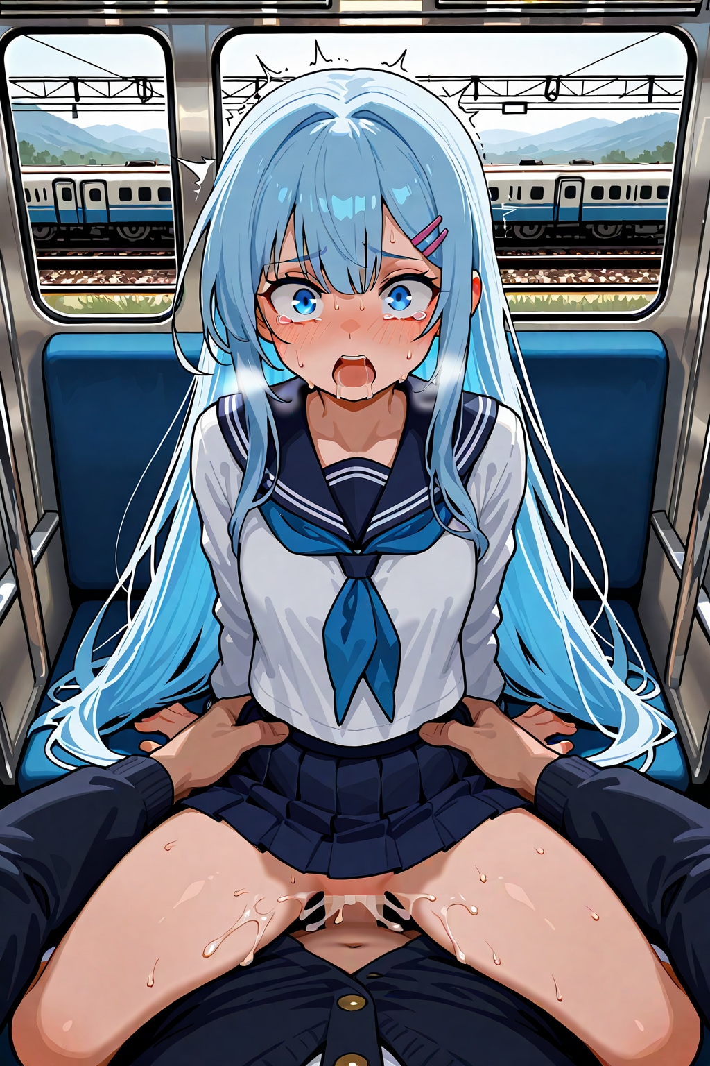 Another attack on the train.