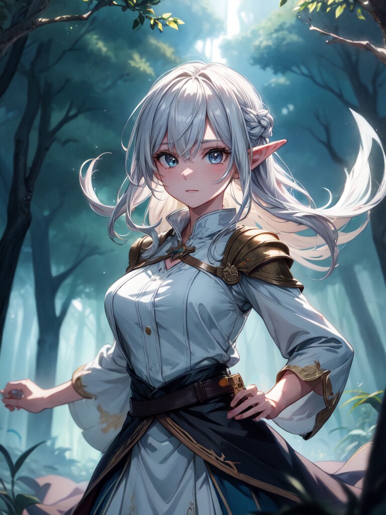 銀エルフ