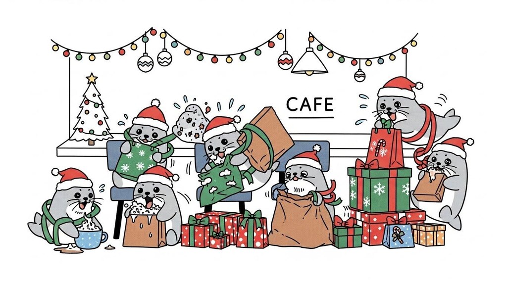 ジタバタアザラシ軍のクリスマスイブ