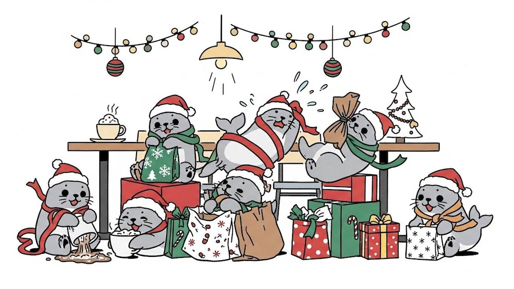 ジタバタアザラシ軍のクリスマスイブ