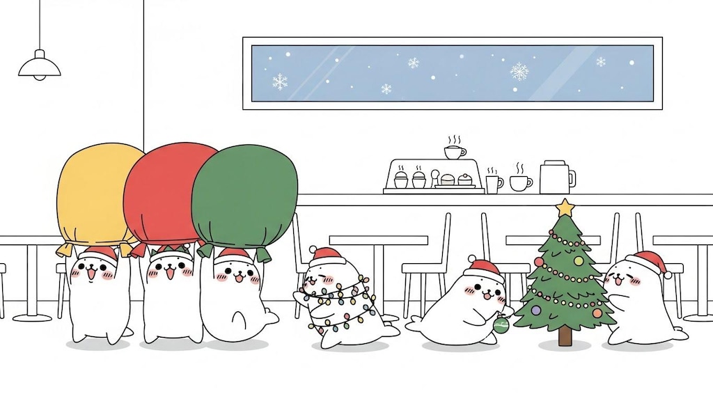 ジタバタアザラシ軍のクリスマスイブ