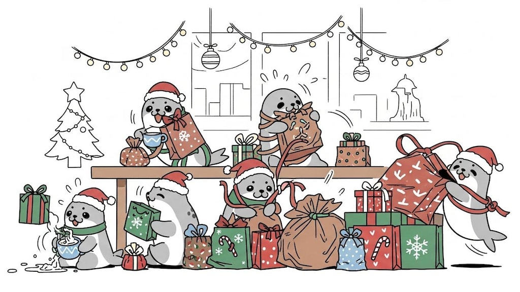 ジタバタアザラシ軍のクリスマスイブ