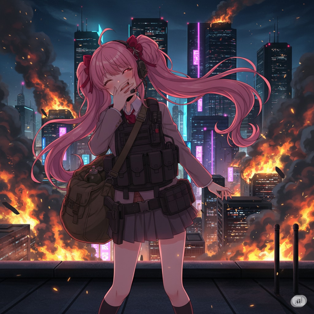 【爆弾娘】チームヴィランに参戦します！ | の人気AIイラスト・グラビア